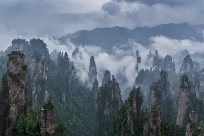 Цветные горы Чжанъе Данься, Китай - Удивительный мир