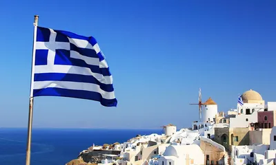 Самые красивые места в Греции на острове санторини Стоковое Изображение -  изображение насчитывающей гостиницы, село: 185241347