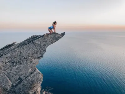 Лучшие места для отдыха с палаткой на берегу моря в Крыму | Пикабу