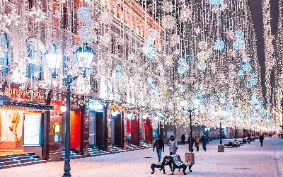 Красивые зимние места в центре Москвы 2022–2023 - Маевка27
