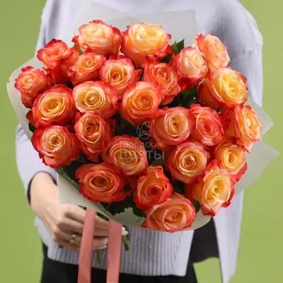 Купить Монобукет «Красивые Розы» с доставкой в Томске - Городские цветы