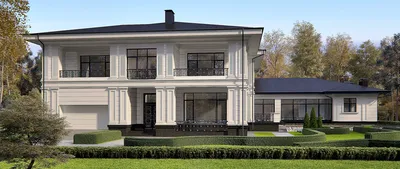 Большой красивый дом 🏠 Проект и строительство – 1000 м²