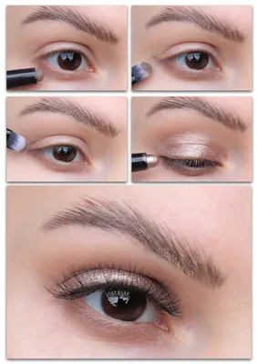 Красивый макияж глаз: пошаговое фото как сделать