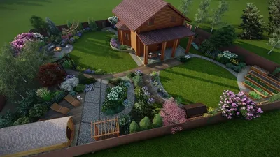 Как сделать красивый огород на даче своими руками | Дачный уход | Дзен