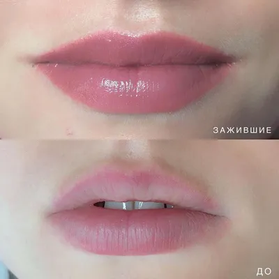 Татуаж губ: фото с разными формами губ