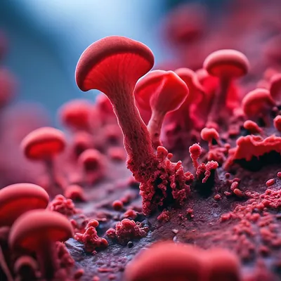 Красная Плесень В Лабораторной Посуде — стоковые фотографии и другие  картинки Абстрактный - Абстрактный, Бактерия, Без людей - iStock