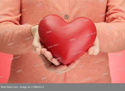 Картина \"Красное сердце любви \" | Интернет-магазин картин \"АртФактор\"