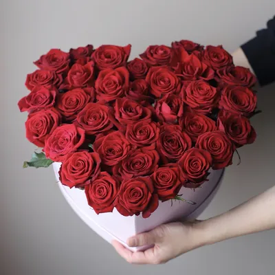 Букет английских красных пионовидных роз по цене 5990 руб - купить в Москве  с доставкой