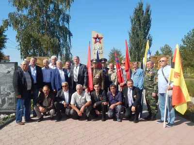 В Красном Яру открыт памятник воинам - интернационалистам