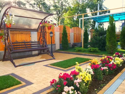 Новые идеи для дачи сада и огорода своими руками. | Garden design, Backyard  garden, Backyard landscaping