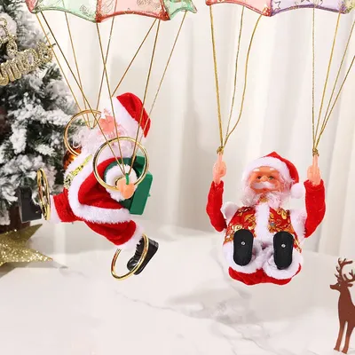 Новогодняя иллюстрация дед мороз креативный материал PNG , Дед мороз,  рождество, Рождественский подарок PNG картинки и пнг PSD рисунок для  бесплатной загрузки