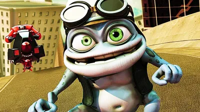 Crazy Frog Famous Clip Monster BIGGYMONKEY™ Sizes L (175-180CM)