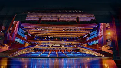 Кремлевский дворец съездов, вид на сцену с бокового амфитеатра - Picture of  State Kremlin Palace, Moscow - Tripadvisor