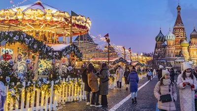 Новогодняя Москва: самые красивые места столицы — Кавёр