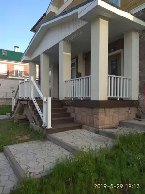Строительство крыльца к дому цена в Минске | лестницы