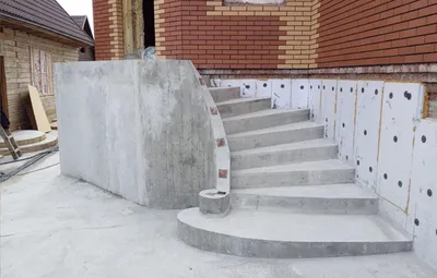 Бетонное крыльцо к дому своими руками | Rus beton