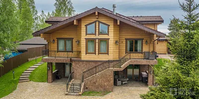 Дом из клееного бруса \"Солнечногорск\" 10х8,6м 86м² — Ключ585