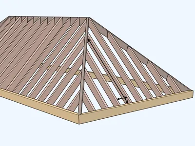 Выбор кровли на вальмовую (шатровую, сложную, четырехскатную) крышу: какой  материал лучше - металлочерепица или профнастил, гибкая черепица или  ондулин на вальмовую крышу