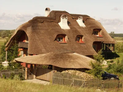 Дом из клееного бруса с плоской крышей: строительство, плюсы и минусы  материалов - Holz House