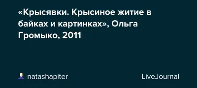 Крысявки. Крысиное житие в байках и картинках, Ольга Громыко - «Все  страннее и страннее (С)» | отзывы