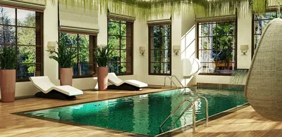 Какой оптимальный размер бассейна в частном доме? Стандартные размеры  бассейнов