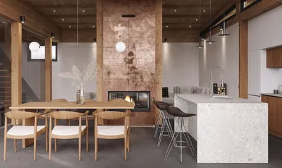 Дизайн кухни-гостиной: 70 лучших фото, стили, цвета, идеи интерьеров в 2023  году