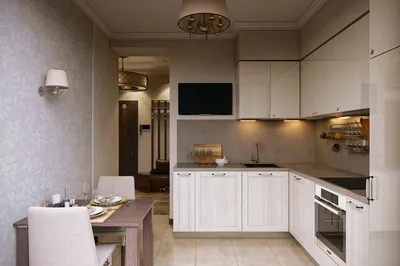 Дизайн кухни с одной стеной: максимальное пространство и функциональность