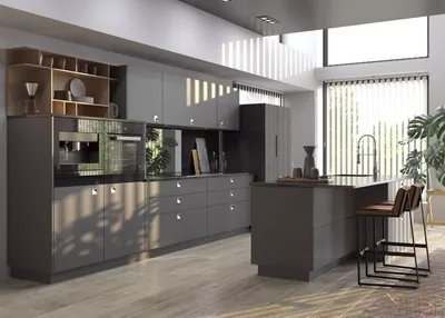 Кухни с стиле хай-тек - дизайн интерьеров, фото кухонных гарнитуров hi tech