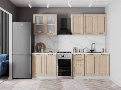 Встроенные кухонные гарнитуры – принципы, характеристики, особенности
