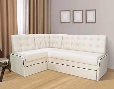 Угловой диван для кухни Квадро ДУ со спальным местом