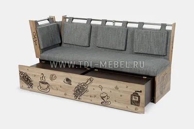 Кухонный диван со спальным местом «Вероника-1» с подлокотником