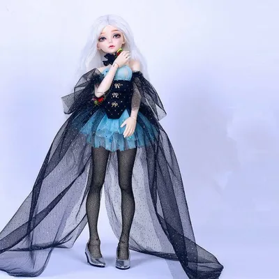 Купить Подарочные куклы BJD для девочек 30 СМ BJD Куклы для девочек Куклы  для смены макияжа 6-точечные милые куклы с 23 суставами 3D Куклы для  девочек с настоящими глазами Куклы для смены