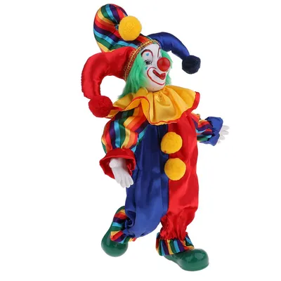 Изображения клоунских кукол в реалистичном стиле