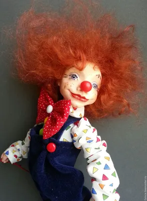 Фото клоунских кукол с разными выражениями лица