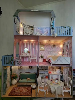 Кукольный домик PAREMO Мэделин Авенью с мебелью 28 предметов купить по цене  27720 ₽ в интернет-магазине Детский мир