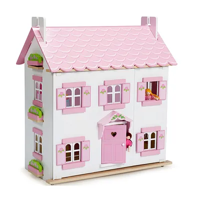 Кукольный домик «Стефания» - купить большой домик для кукол для девочек |  Из фанеры и МДФ | Цена и фото в интернет магазине