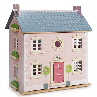 Деревянный кукольный Домик DaBo Home для LOL c мебелью и лифтом №652107 -  купить в Украине на Crafta.ua