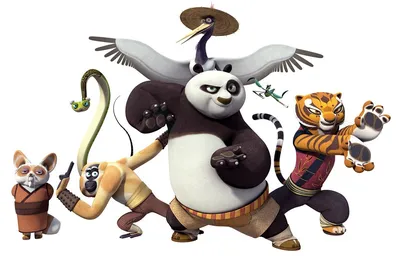 Картинка для торта \" Кунг-фу Панда (Kung Fu Panda)\" - PT103945 печать на  сахарной пищевой бумаге