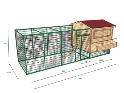 Курятник на 10 - 20 кур, цесарок с доставкой и монтажом по Украине от  производителя, любой проект (ID#1150933850), цена: 45000 ₴, купить на  Prom.ua