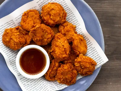 КУРИНЫЕ НАГГЕТСЫ В ДУХОВКЕ, нереально вкусные,хрустящие Chicken Nuggets in  the oven. - YouTube