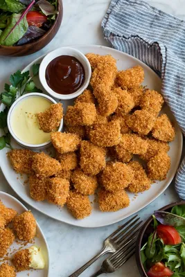 Рецепт куриных наггетсов в картофельной корочке с фото пошагово на Вкусном  Блоге