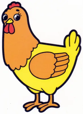 Раскраска курица с цыплятами для детей - 84 фото