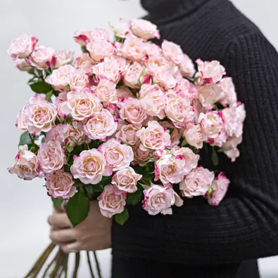 Купить Розовые кустовые розы с доставкой в Чите - «ДУЙ СЮДА!»