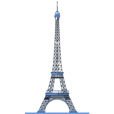 Картинка эйфелева башня на прозрачном фоне