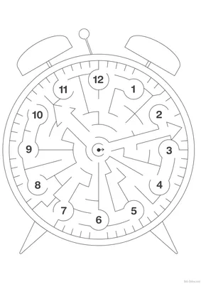 60 лабиринтов для детей для распечатки