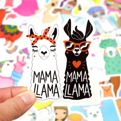 Лама (Llama) | Раскраски для детей 4, 5, 6, 7, 8 лет: 9 разукрашек