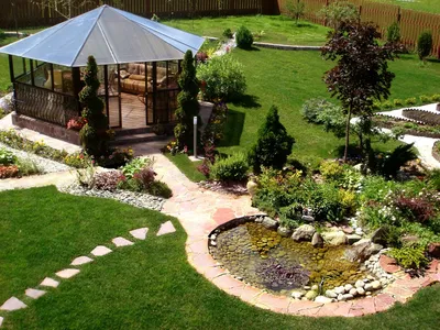 Ландшафтный дизайн, который добавит красоты в ваш сад.