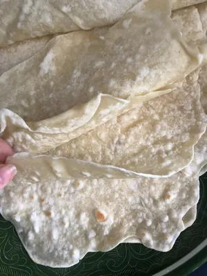 Flour + hot water! Thin tortillas in a frying pan! - YouTube