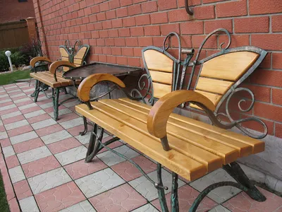 Садовая скамейка из профильной трубы своими руками | RMS
