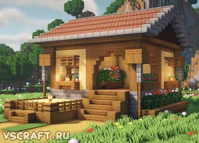 Легкий дом для выживания в Майнкрафт - VScraft